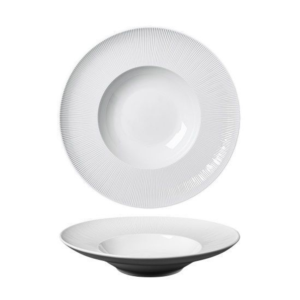 Тарелка глубокая 500мл, d31 см, h6.5см, фарфор "NOBLE" серия "NEO SILK"