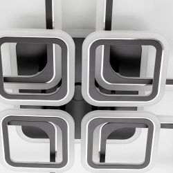 Citilux Марсель Смарт CL232A185E RGB Умная люстра Чёрная