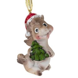 GAEM Фигурка декоративная подвесная "Лошадка", L4,5 W4 H7 см, 4в.