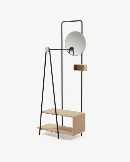 Вешалка с полками и зеркалом Nostalgic | La Forma | Испания | Купить в Hallberg.ru