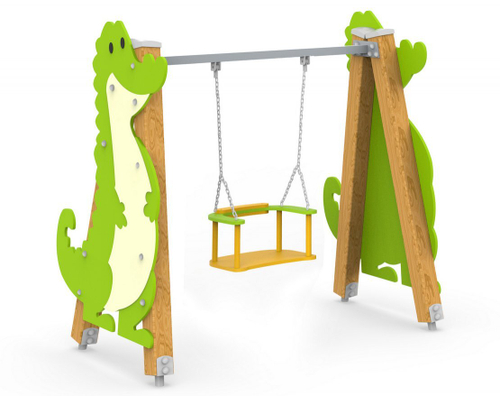 Качели на брусе Крокодил 443.18 исп.4