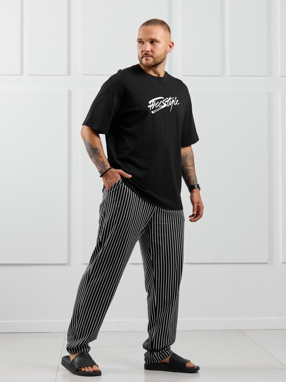 Костюм мужской Реванш-1 Виотекс ЧЁРНЫЙ