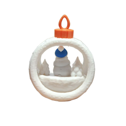 Ёлочная игрушка "Снеговик"