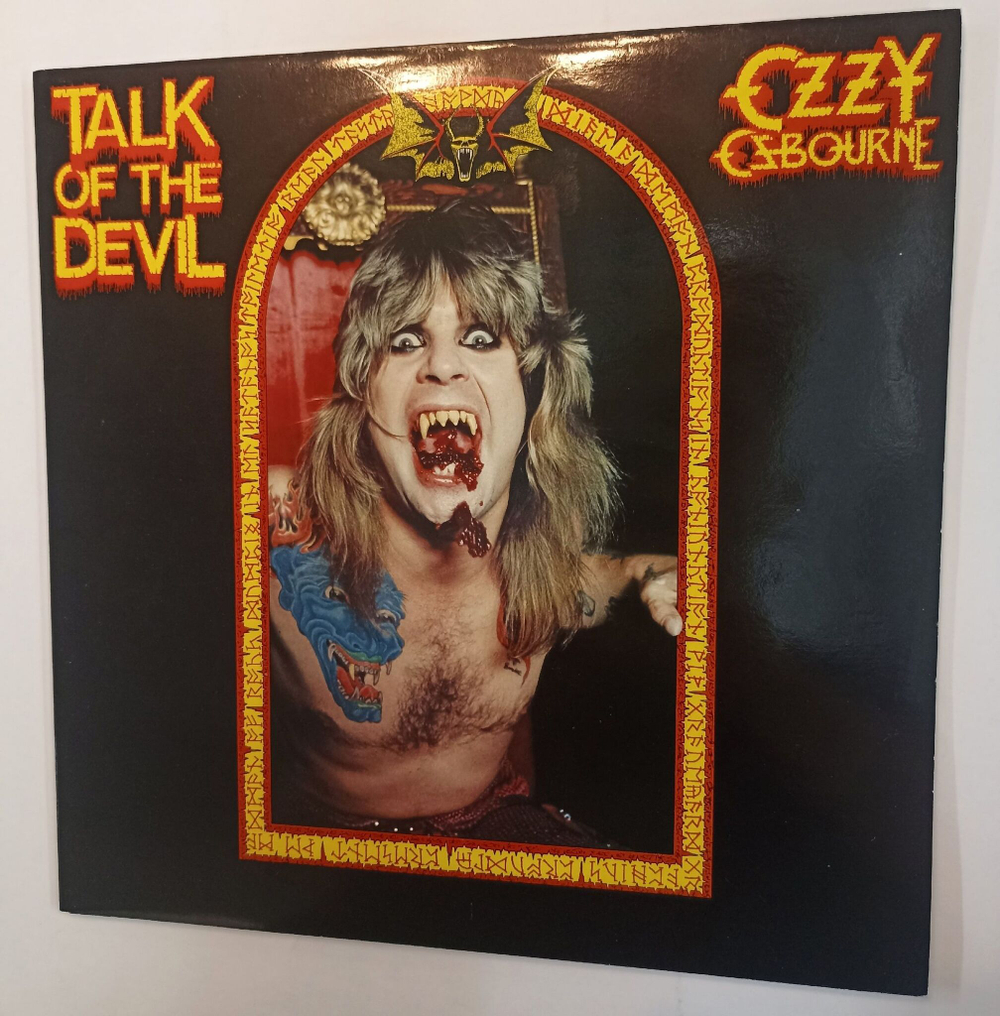Винтажная виниловая пластинка Ozzy Osbourne Talk Of The Devil (UK 1982)