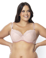 Бюстгальтер Chelo с дополнительными боковыми поддержками (Размер: 75G) (Цвет: розовый)