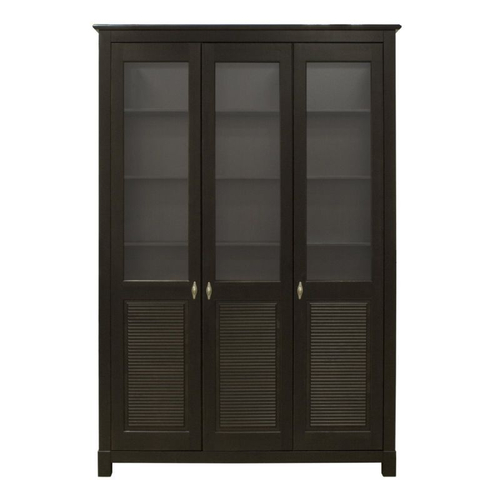 Стеллаж для книг 30 Рауна с дверями (колониал), 142x210x32 см