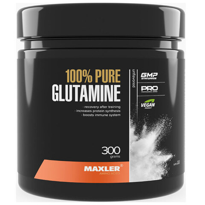 Maxler 100% Pure Glutamine (300 гр.) [M]