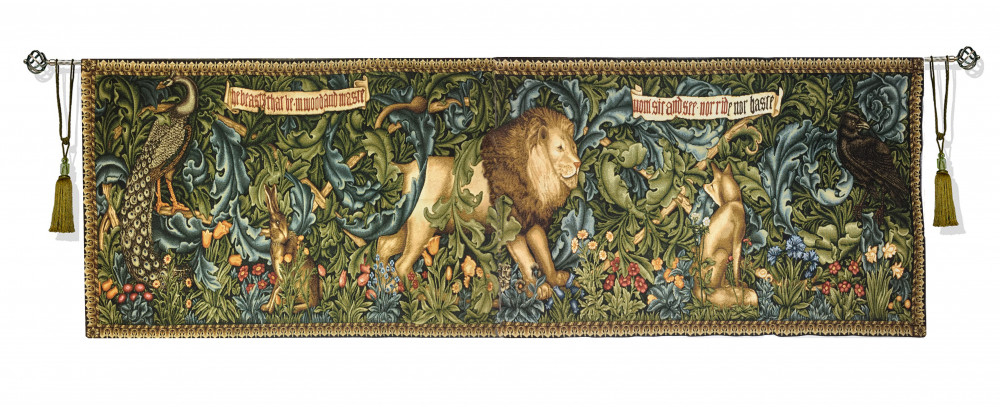 Гобеленовое панно Царь зверей 70х235 см
