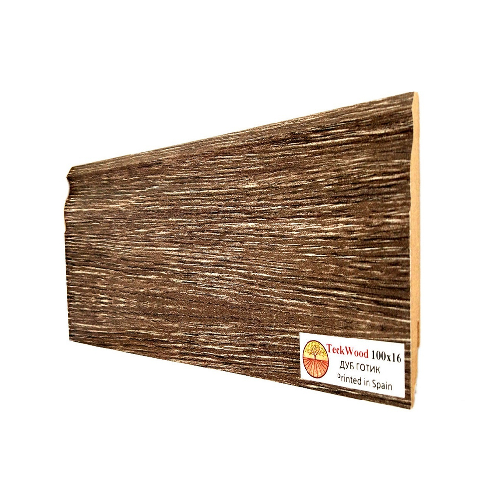 Плинтус напольный Teckwood Дуб Готик (Oak Gotic)