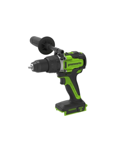 Greenworks GD24DD140 Дрель-шуруповерт аккумуляторная,  24V, 140 Нм, бесщеточная, без АКБ и ЗУ [3707607]