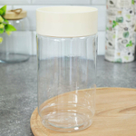 Емкость для сыпучих продуктов 1л "Asti" (светло-бежевый)