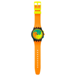SWATCH NEON SIGNAL FLAG Водонепроницаемость (waterproof) 3 бар Диаметр 42,00 мм Механизм: кварцевый - SWATCH