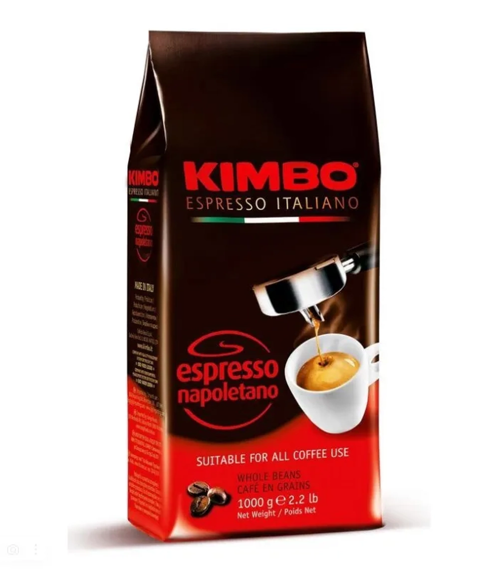 Кофе в зернах Kimbo Espresso Napoletano, 1000 гр.