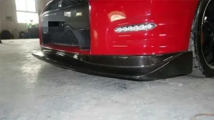 Карбоновая губа для Nissan GT-R R35 Ниссан тюнинг обвес
