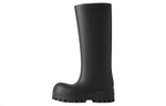 Balenciaga Bulldozer Rainboots "Black Rubber" Women"s