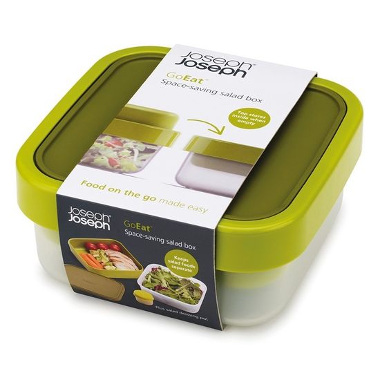 Ланч-бокс для салатов компактный Joseph Joseph GoEat зеленый