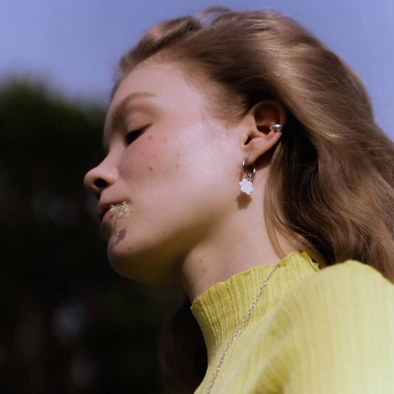 Серьга-кафф Базовый Узкий