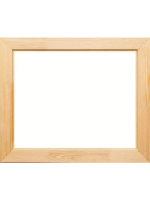 Деревянная рама 50x65 для картин на подрамнике сеч. 60x18