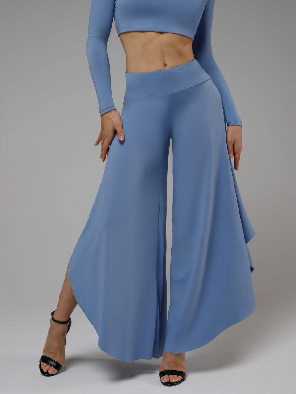 Palazzo Dance Trousers Tulip,Blue