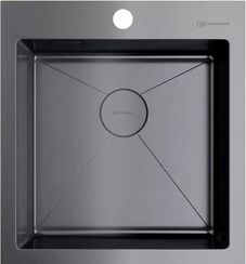 Мойка Akisame 46-GM нерж.сталь/вороненая сталь(арт.4973095)