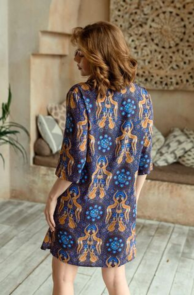 Туника средней длины Gera (Размер: XXL) (Цвет: разноцветный)