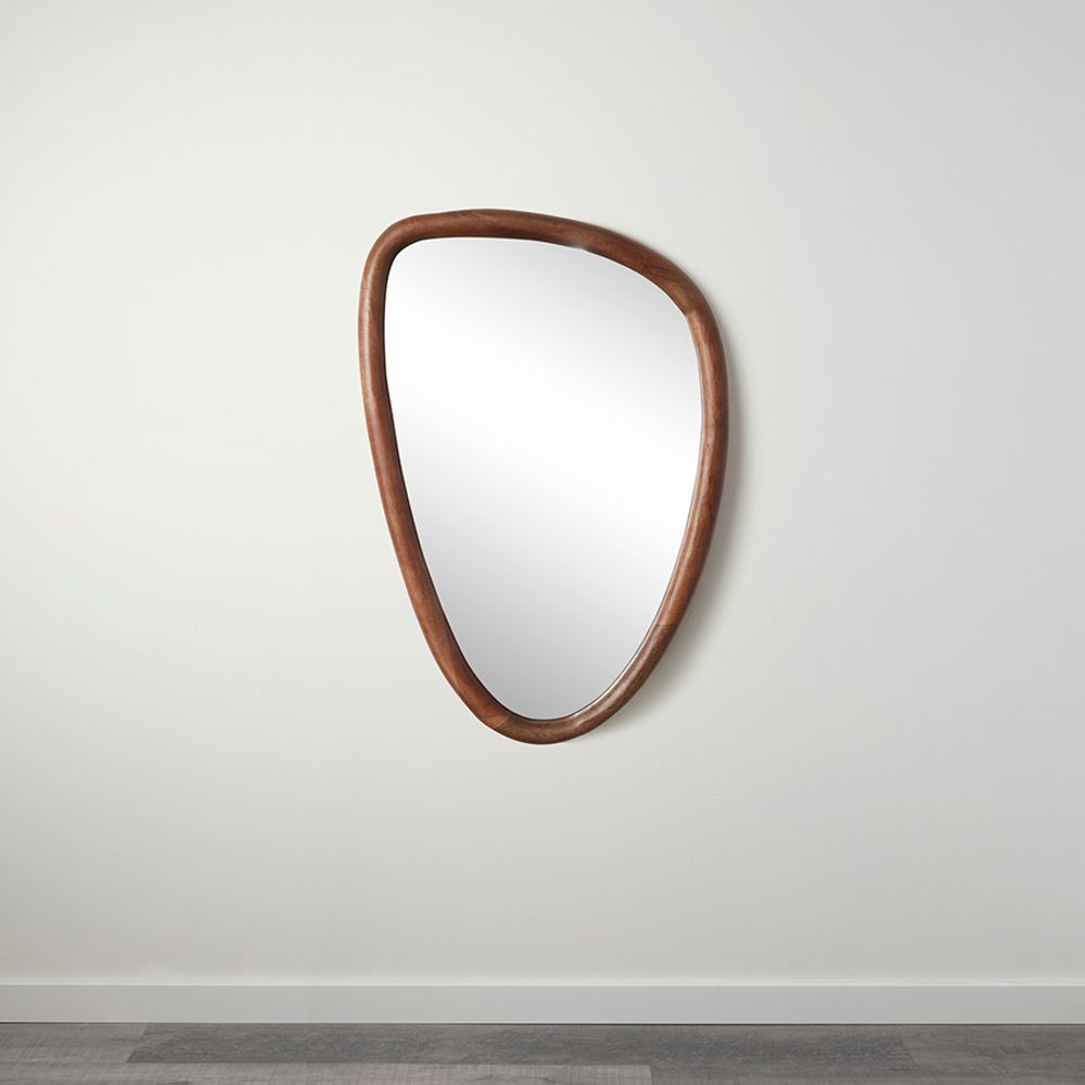 Зеркало настенное Torhill, 55х78 см, коричневое