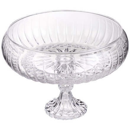 БЛЮДО НА НОЖКЕ, 24Х16 СМ