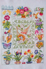 "Цветочный сюжет"-02711 вышивка