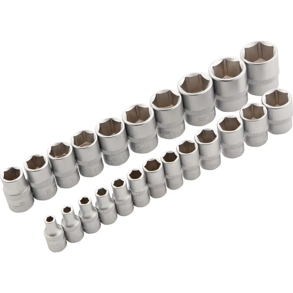Набор инструментов, 1/4",3/8", 1/2", Cr-V,S2, 216 пр. STELS 14115