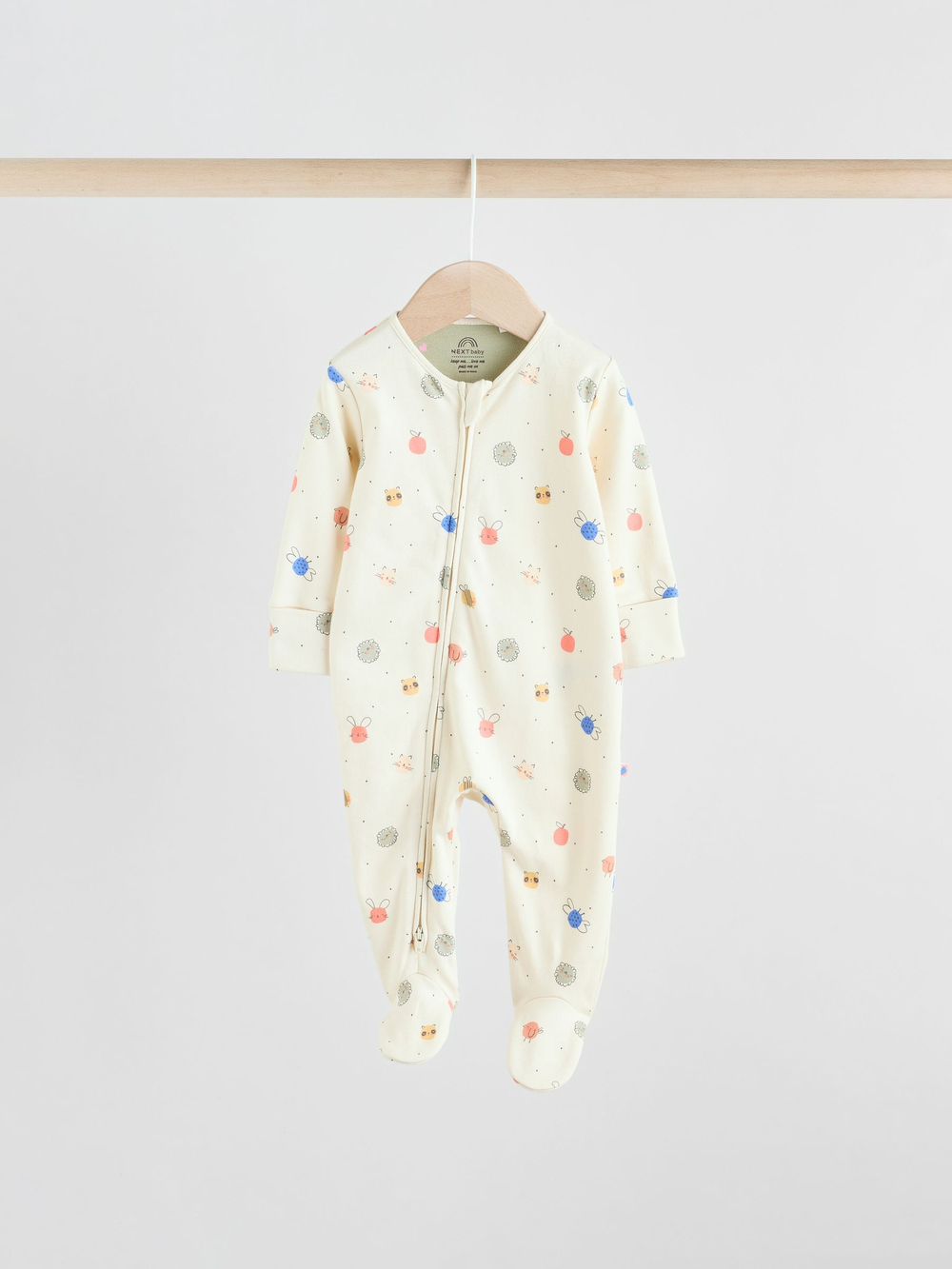 Комбинезон / Cлип для малышей Next AY5-787, 5 шт., Розовый, Синий, Желтый