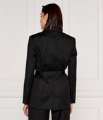 Хлопковый пиджак CORTEZ Pinko - черный(104505 A1B3)