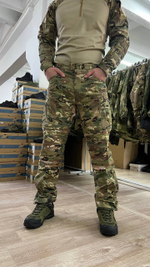 Тактический костюм мультикам со вставками/Кордура