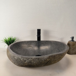 Раковина из речного камня RS-66038 58х46х15 из натурального камня