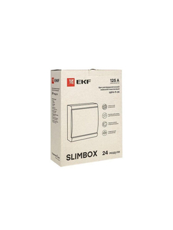 Щит ЩРН-П-24 "SlimBox" IP41 бел. дверца PROxima EKF sb-n-24w