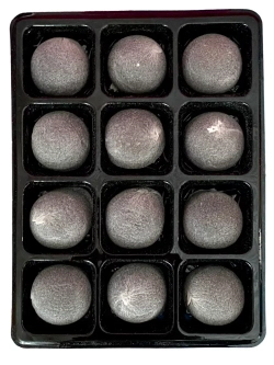 Пирожные моти черные с ананасовой начинкой 180 г