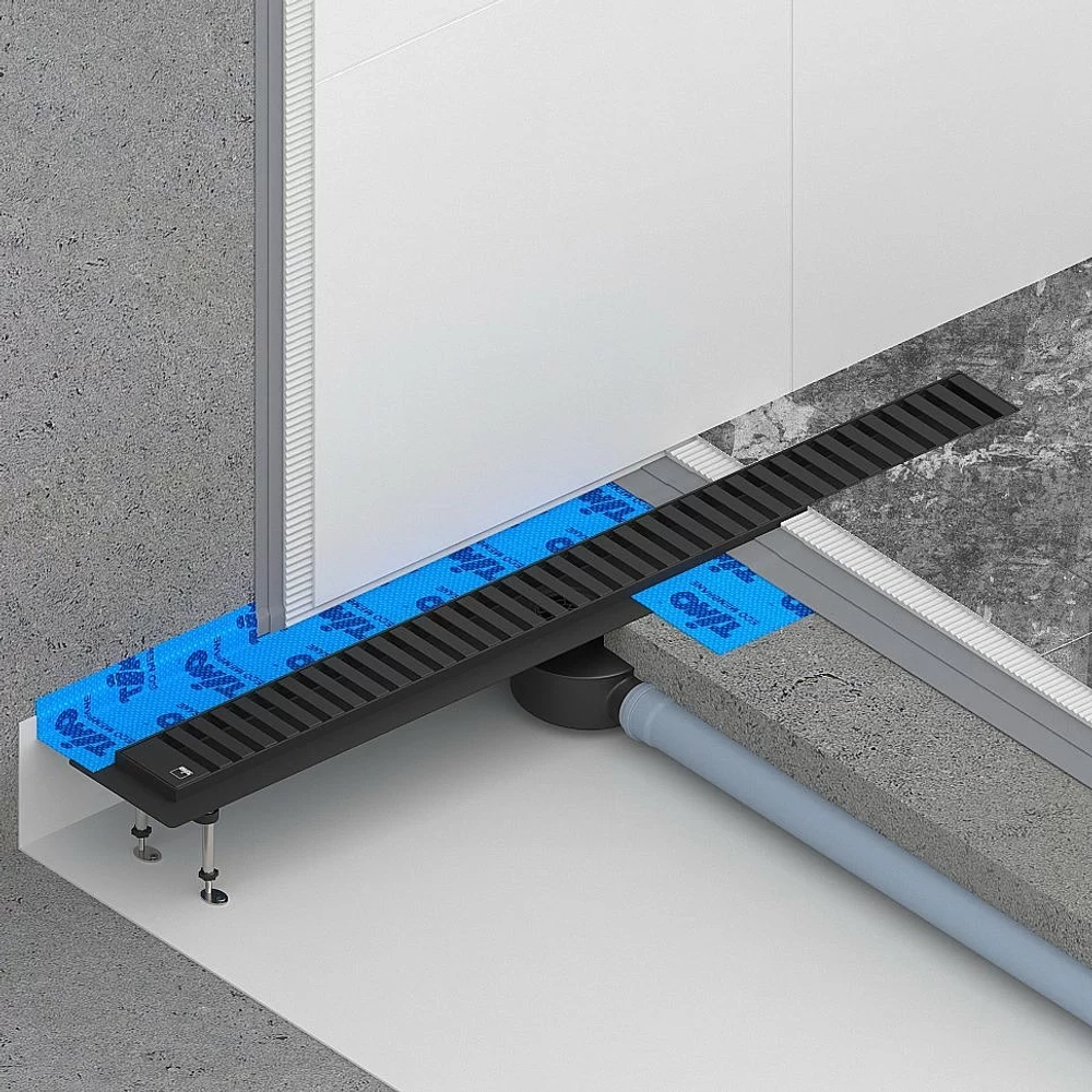 Душевой лоток TIMO Drain System 700 Lines DS230107/03 чёрный