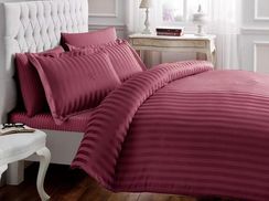 Постельное белье NEW JAQUARD бордовый жаккард