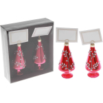 Ёлка красная, держатель для открыток