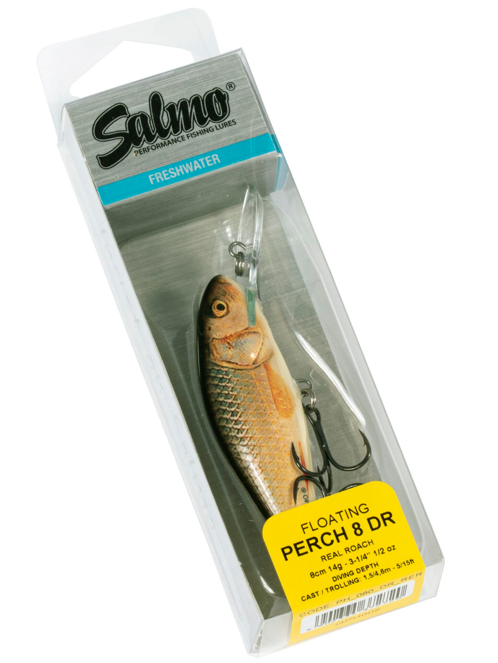 Воблер плавающий Salmo Perch DR 8 см, цвет RR