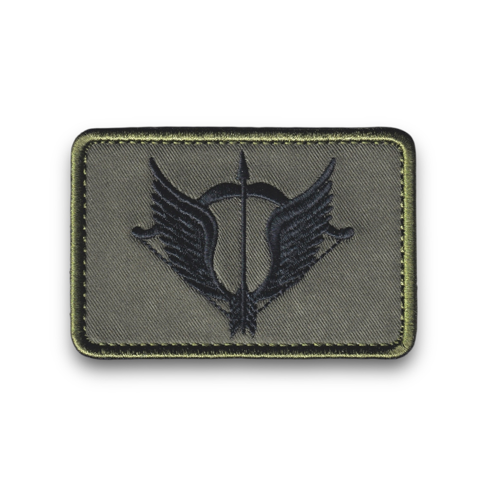 Нашивка ( Шеврон ) На Кепку/Шапку Эмблема ССО (Силы Специальных Операций) Полевая Черная | ATRIBUTICASTORE.RU