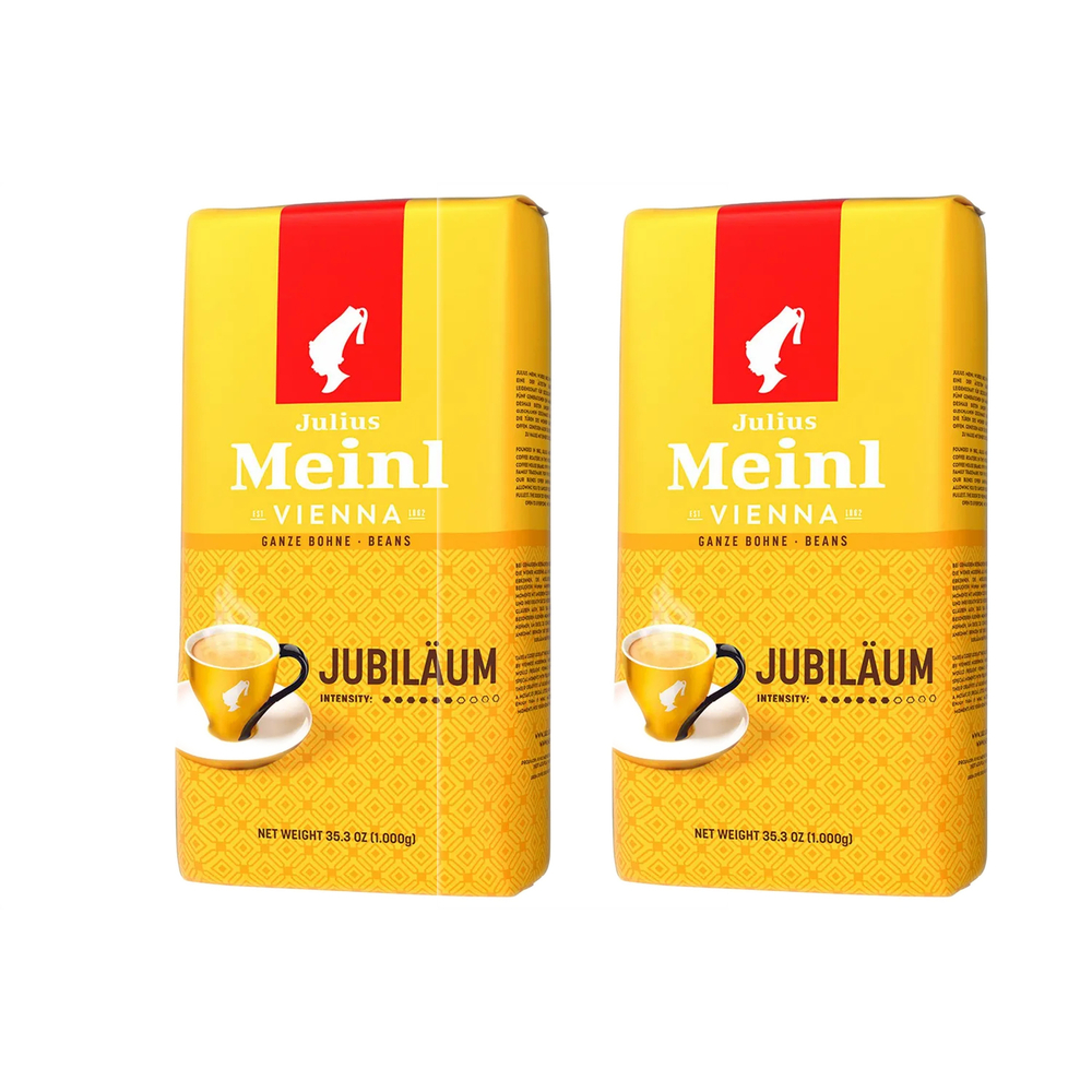 Кофе в зернах Julius Meinl Jubileum, 1 кг (Юлиус Майнл) х 2 шт