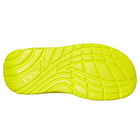 Hoka One One Ora Recovery 'Black Yellow'