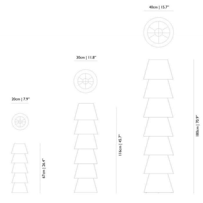 Напольный светильник Moooi Set Up Shade 5 white