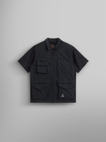 Рубашка мужская Alpha Industries SHORT SLEEVE MULTI POCKET ZIPPERED SHIRT JACKET