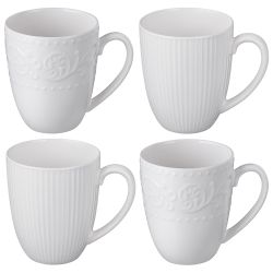 НАБОР КРУЖЕК LEFARD "COMPOSITION" 4 ШТ. 400 МЛ