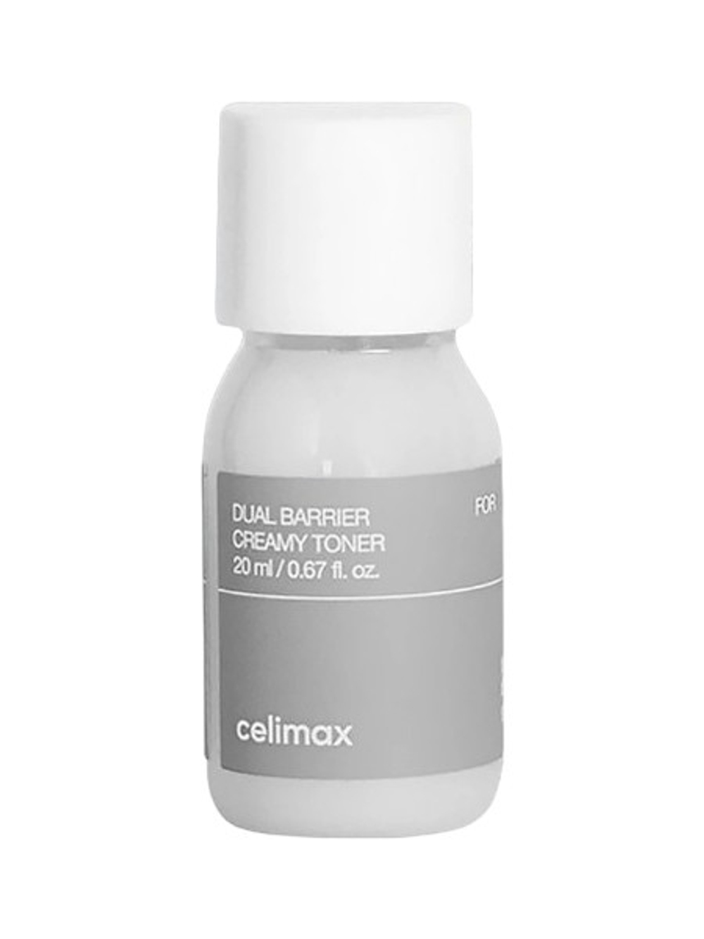 Тонер для лица кремовый с комплексом витаминов CELIMAX Dual Barrier Creamy Toner 20 мл
