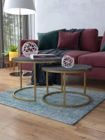 Комплект журнальных столов Акцент - ЗЧ - МДФ в ПВХ