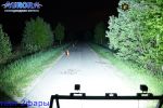 Светодиодная фара Aurora панорамный, рабочий белый свет