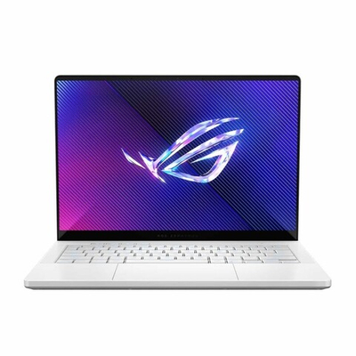 Ноутбук Asus ROG Zephyrus G14 GA403UU-QS080 Ryzen 7 8845HS, 16Gb, SSD 1Tb, RTX 4050 6Gb, 14" OLED 3K (2880x1800) noОС, white
