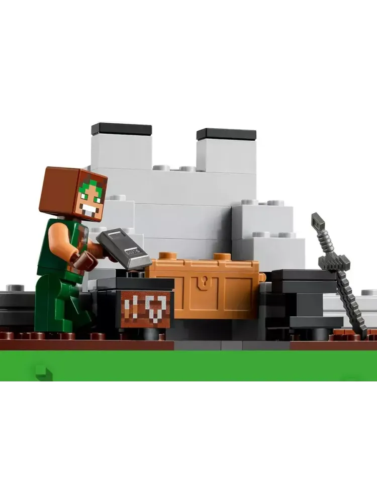 Конструктор Minecraft 21261 Волчья крепость